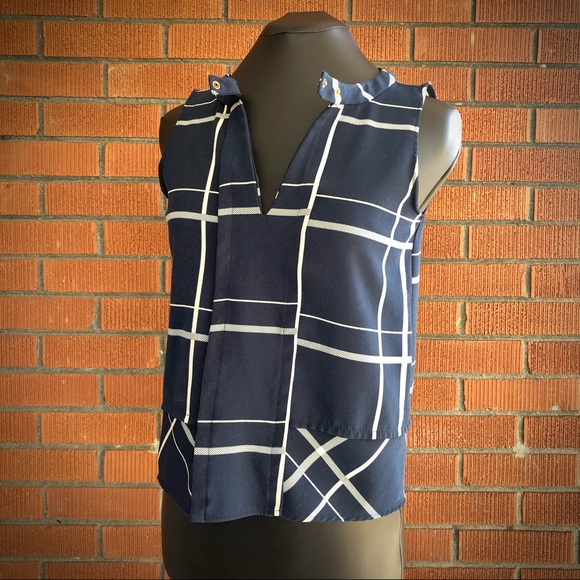 Zara Sleeveless Plaid top - Picture 10 of 14